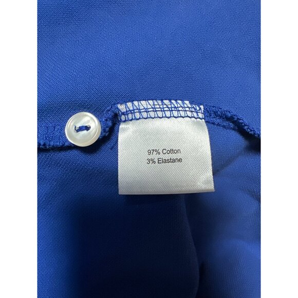 Peter Millar Pique Short Sleeve Polo Golf Crown Sport Size XXL - Picture 5 of 7